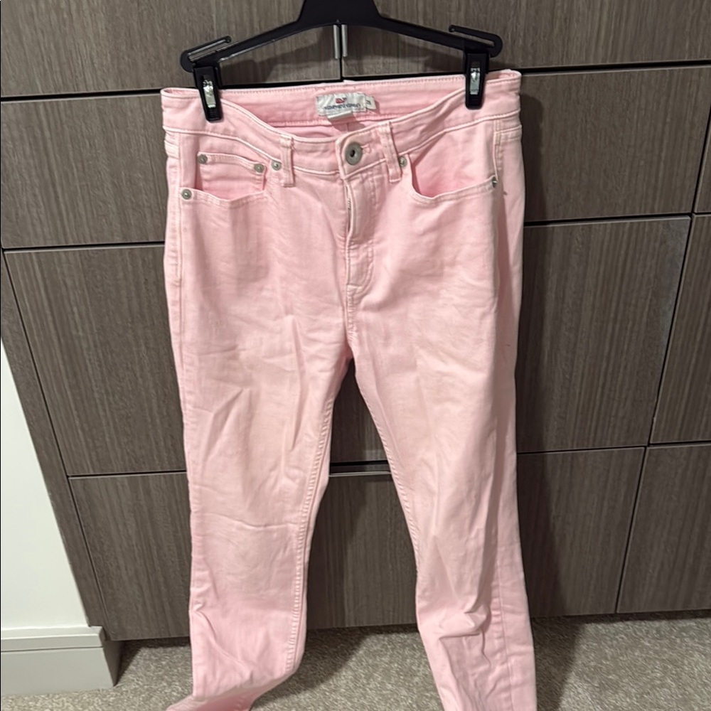 Vineyard Vines Pink Straight Leg Pants